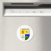 McDonnell-Wappen/Familienwappen Magnet (In Situ (Geschirrspüler))