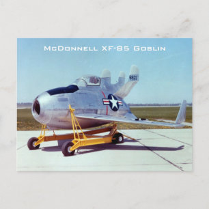 McDonnell XF-85 Goblin Postcard Postkarte