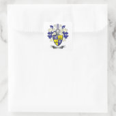 McDougall-Familienwappen-Wappen Quadratischer Aufkleber (Tasche)