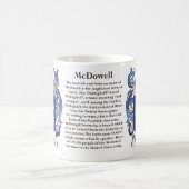 McDowell, der Ursprung, die Bedeutung und das Kaffeetasse (Mittel)