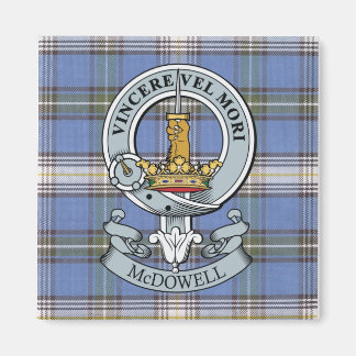 McDowell Wappen + Tartan Magnet
