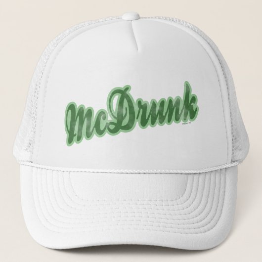 McDrunk Hat Truckerkappe (Vorderseite)