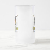 McEwen Clan Abzeichen Mattglas Bierglas (Mittel)