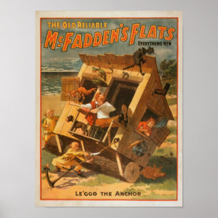 McFaddens Ebene-Theaterplakat Poster