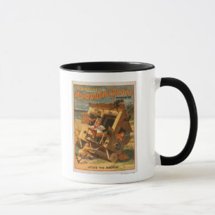 McFaddens Ebene-Theaterplakat Tasse