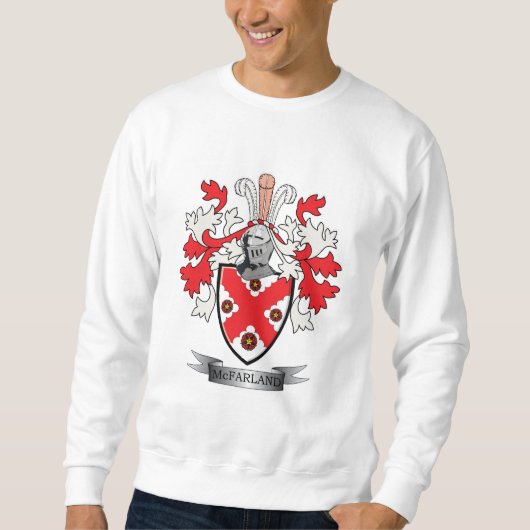 McFarland Familienwappen-Wappen Sweatshirt (Vorderseite)