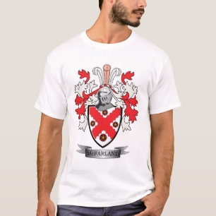 McFarland Familienwappen-Wappen T-Shirt