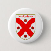 McFarland Wappen/Familienwappen Button (Vorderseite)