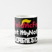 Mcfelon ist nicht mein Präsident _1 Kaffeetasse (Mittel)