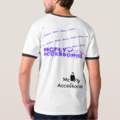 McFly Zubehör mit Logo Strip T - Shirt (Schwarz voll)