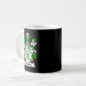 McGarry Coat of Arms Familienwappen Kaffeetasse (Vorderseite Links)