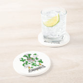 McGarry Familienwappen Getränkeuntersetzer (Seite)