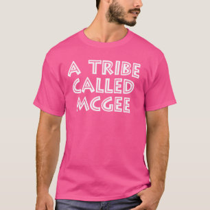 McGe Nachname Family Wiedersehen Vacation T-Shirt