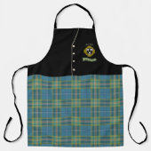 McGee Irish Shield & Tartan Personalisiert Kilt Schürze (Vorderseite)