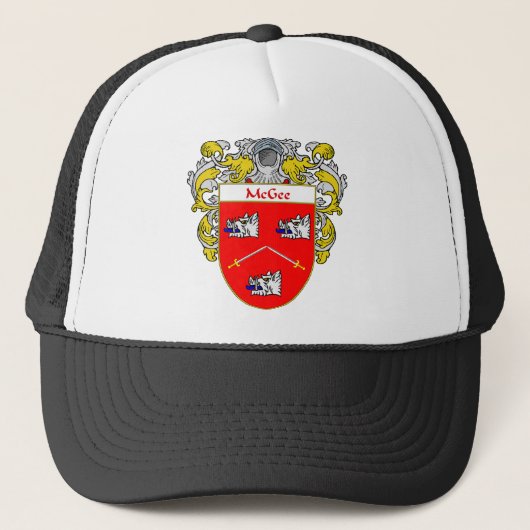 McGee Wappen (überzogen) Truckerkappe (Vorderseite)