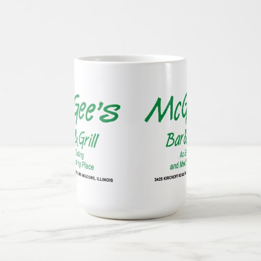 McGee's Bar & Grill, Rolling Meadows, Illinois Kaffeetasse (Mittel)