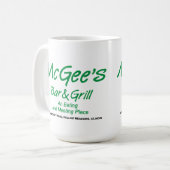 McGee's Bar & Grill, Rolling Meadows, Illinois Kaffeetasse (Vorderseite Links)