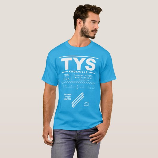 McGhee Tyson Airport TYS T - Shirt (Vorne ganz)