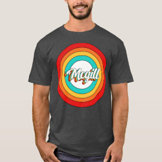 McGill Name Shirt Vintag Mcgill Circle