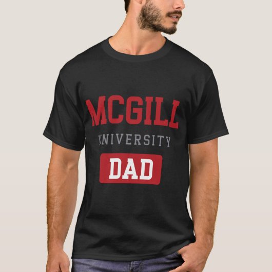 McGill University dad T-Shirt (Vorderseite)