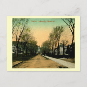 McGill University, Montreal, Kanada Vintag Postkarte