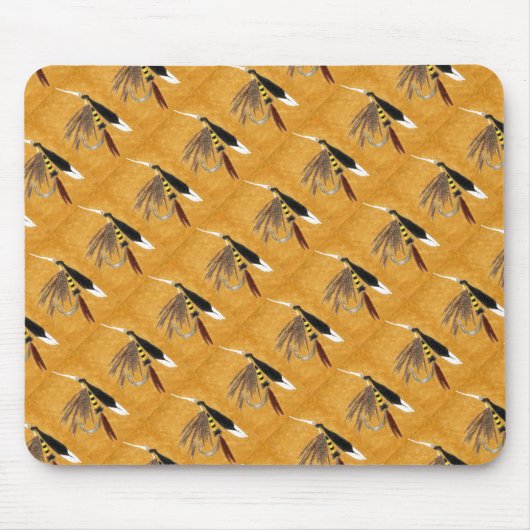 "McGinty Tiled" Trout Fly Mousepad (Vorne)