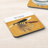 "McGinty" Trout Nassfliege Untersetzer (Linke Seite)