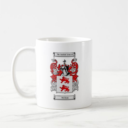 McGlynn Wappen Kaffeetasse (Links)