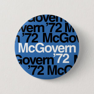 McGovern '72 Kampagnen-Knopf Button