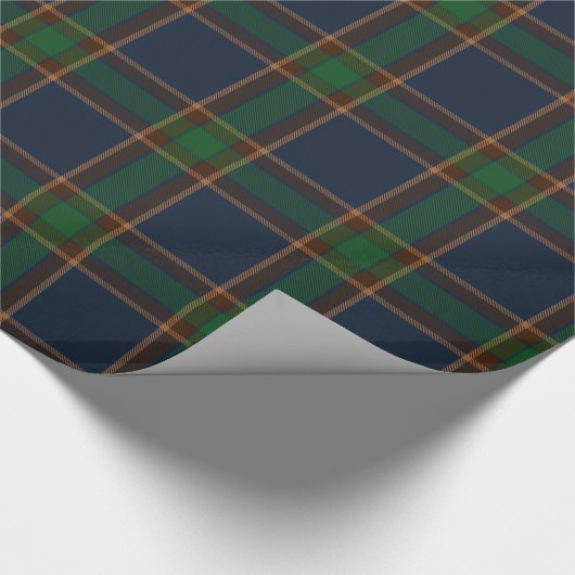 McGovern Irish Tartan Kariert Wrapping Geschenkpapier (Ecke)