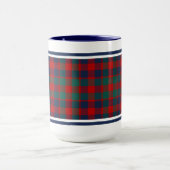 McGowan Tartan Muster farbenfrohe Karierte Muster Tasse (Zentrum)