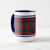 McGowan Tartan Muster farbenfrohe Karierte Muster Tasse (Vorderseite Links)