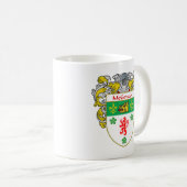 McGowan Wappen (überzogen) Kaffeetasse (VorderseiteRechts)
