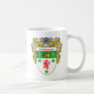 McGowan Wappen (überzogen) Kaffeetasse