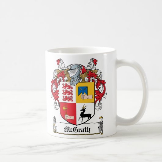 McGrath Familienwappen Kaffeetasse (Rechts)