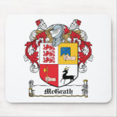 McGrath Familienwappen Mousepad (Vorne)