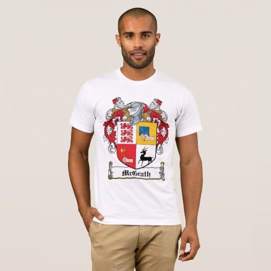 McGrath Familienwappen T-Shirt (Vorne ganz)