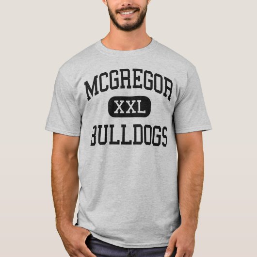 McGregor - Bulldoggen - Highschool - McGregor T-Shirt (Vorderseite)