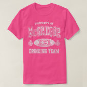 McGregor Irish Drinking Team St Patricks Day T-Shirt (Design vorne)