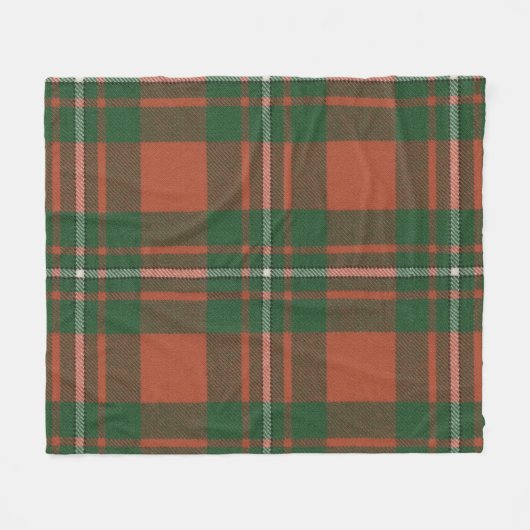 McGregor-Tartan Fleecedecke (Vorderseite (Horizontal))