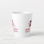 MCGS Logo Latte Tasse (Vorderseite)