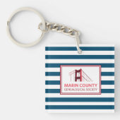 MCGS Strip-Logo mit Grenze Schlüsselanhänger (Vorderseite)