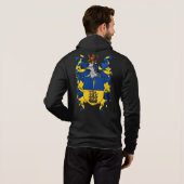 McGuffey Coat of Arms Men's Hoodie (Schwarz voll)