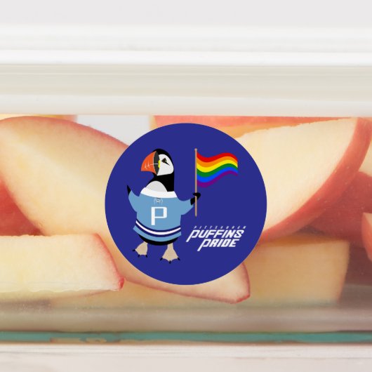McGuffin Puffin Pride Etiketten (Befestigt)