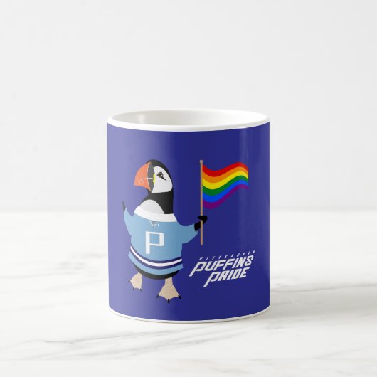 McGuffin Puffin Pride Kaffeetasse (Mittel)
