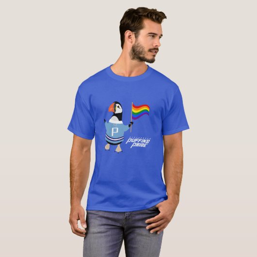 McGuffin Puffin Pride T-Shirt (Vorne ganz)