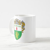 McGuinness Wappen (überzogen) Kaffeetasse (Vorderseite Links)