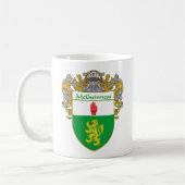 McGuinness Wappen (überzogen) Kaffeetasse (Links)