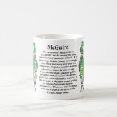 McGuire Familien-Wappen Tasse (Mittel)