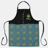 McGuire Irish Shield & Tartan Personalisiert Kilt Schürze (Vorderseite)